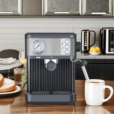 Máquina de café elétrico automática de escritório com tecnologia de sensor Bluetooth 5 peças