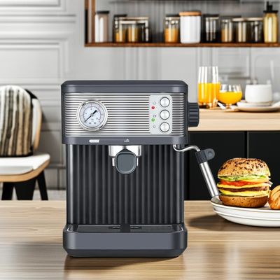 Home Máquina de café Blue Tooth com espuma de leite elétrica e semi-automática de múltiplas funções
