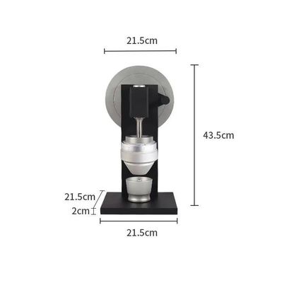 Kfj127 Moinho de café manual aceitável para cafés IN preto