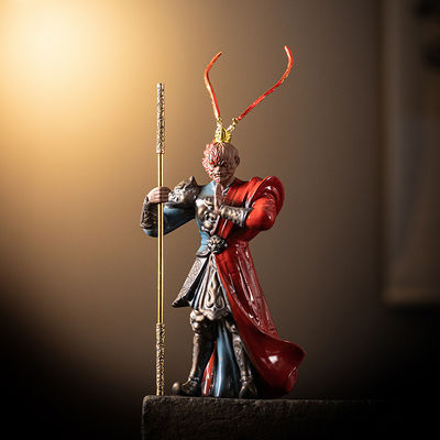 Material de fibra de vidro Black Myth Wukong Cerâmica LED Light Incense Burner para aniversário