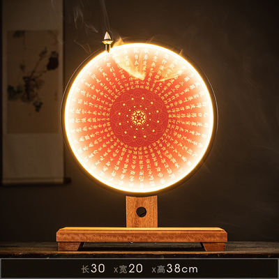 Estilo Black Myth Wukong Cerâmica incenso queimador com cor personalizada e luz LED