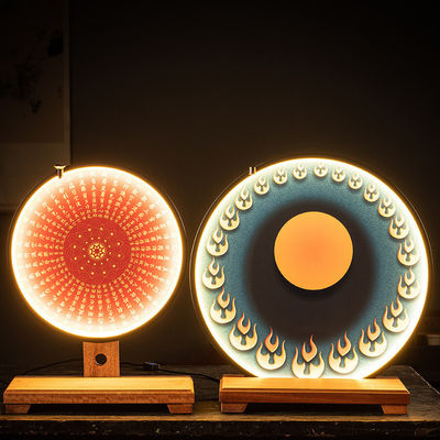 Estilo Black Myth Wukong Cerâmica incenso queimador com cor personalizada e luz LED