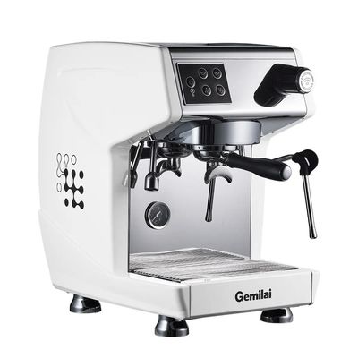 Máquina automática de café de escritório comercial de estilo cobre com fluxo direto de água potável