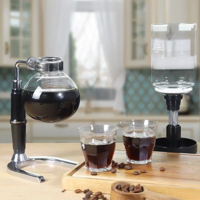 304 Plunger de aço inoxidável máquina de café de vidro portátil máquina de café francesa sustentável
