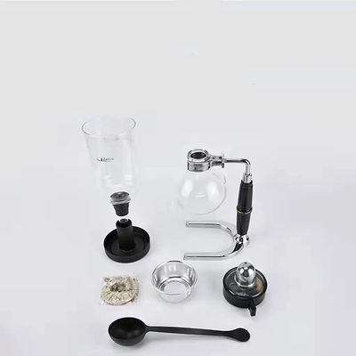 304 Plunger de aço inoxidável máquina de café de vidro portátil máquina de café francesa sustentável