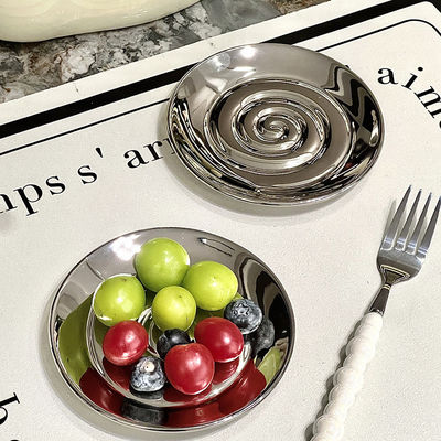 Conjunto de utensílios de cozinha com recipiente de caracol cerâmico pintado à mão