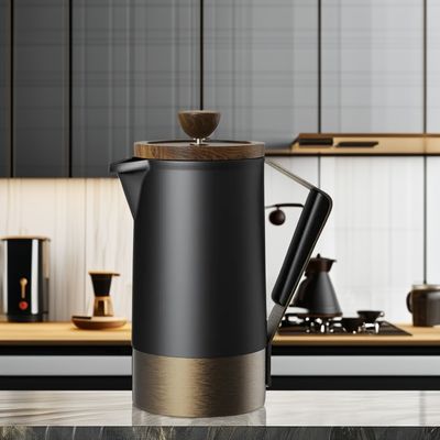 Manutenção de silicone corpo cerâmico café comercial French Press Set para cafés