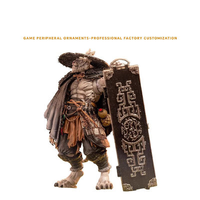 Figura de ação em escala Furay Planet Blade Master Weng Tiger Resina Branca Material Contemporâneo Vertical