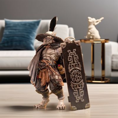Maestro União Furay Planeta Série 1/12 Escala Figura de Ação Weng Tiger Versão Branca Resina Contemporânea Maestro Formato Outro