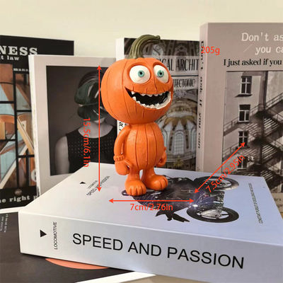 2024 Ornamento de abóbora acrílica de cor personalizada para interiores de automóveis de escritório em casa