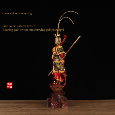 Home Decorações Mito Negro Sun Wukong Resina Figura presentes para os fãs da cultura chinesa