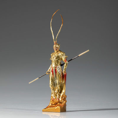 Figura do Rei Macaco de Design Contemporâneo Perfeito para Aniversários e Viagem ao Oeste