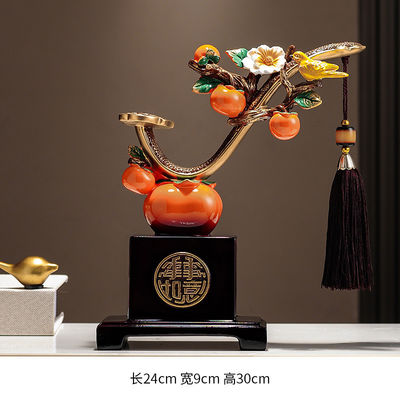 Armário de vinhos de caqui moderno em cor e estilo personalizados para presente de casa