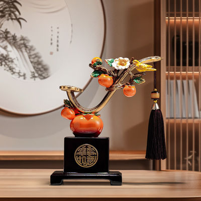 Armário de vinhos de caqui moderno em cor e estilo personalizados para presente de casa