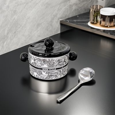 Container de alimentos para microondas de design da Europa