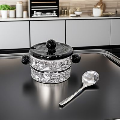 Container de alimentos para microondas de design da Europa