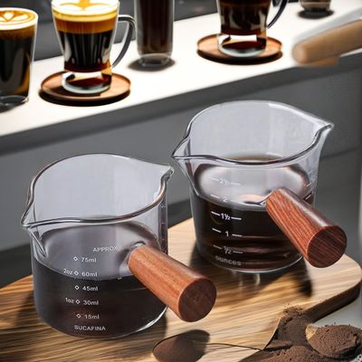 15 Dias Tempo de Produção Tubarão de vidro com boca dupla para bebidas quentes