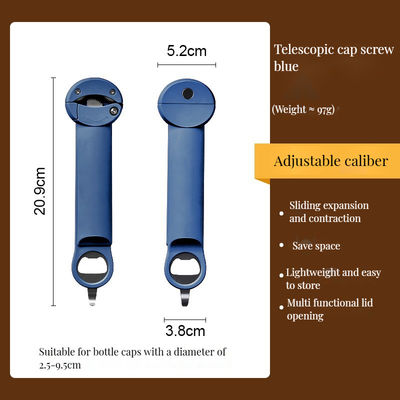Abridor de frasco magnético multifuncional para vinho Design retrátil