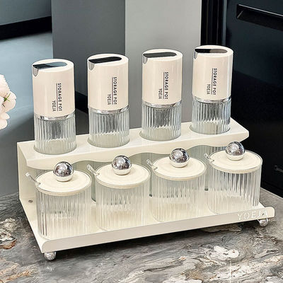 Organizador de gabinete de rack de especiarias personalizado para soluções de armazenamento de cozinha de poupança de espaço