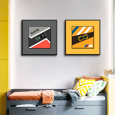 Muralhas de carro de liga elétrica decoração perfeita para casa bh6