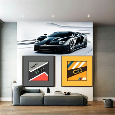 Muralhas de carro de liga elétrica decoração perfeita para casa bh6