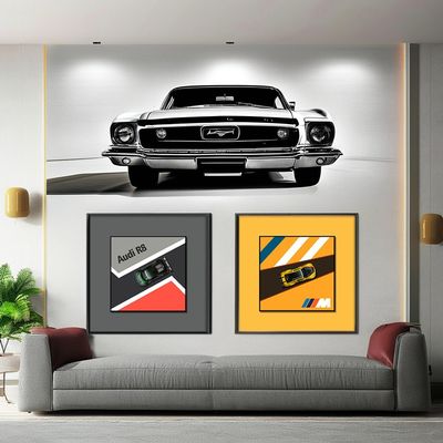 Muralhas de carro de liga elétrica decoração perfeita para casa bh6