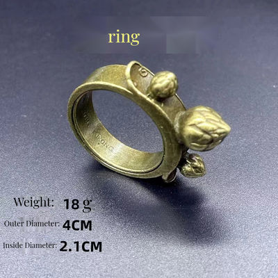Monkey King Gold Hoop Ring Badge Set de três peças para periferias de jogos dentro do Black Myth