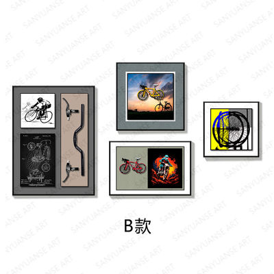 Sofá de sala de estar de cristal pendurado multi-link fundo para decoração de hotéis de escritório