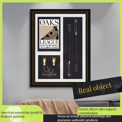 Moderno Retro Still Life Padrão Cavaleiro Mural Criativo Blocos de Construção Decoração de Parede