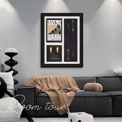 Decoração de parede da galeria de entrada Conjuntos de parede para sala de estar vintage em estilo europeu moderno
