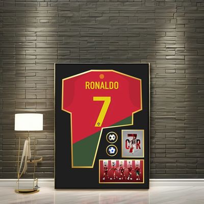 Quadro de cristal retangular moderno para decoração de quarto e beliche em cores personalizadas