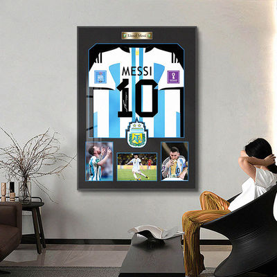 Ronaldo Crystal Arte de parede tridimensional para decoração de quarto Coleção de design moderno