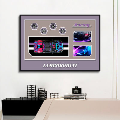 Pinturas murais 3D para concessionárias 4S
