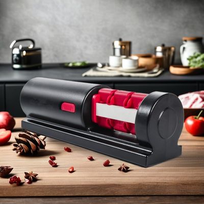 Aperadores de logotipo personalizados Aperadores de faca e tesoura 4 em 1 para moagem de aço em casa