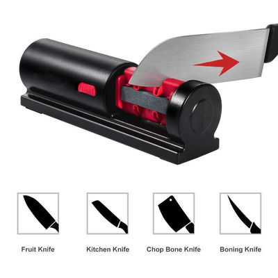 Desenho 4-em-1 Cerâmica Diamond Knife Scissors Sharpener para ferramentas de cozinha profissionais