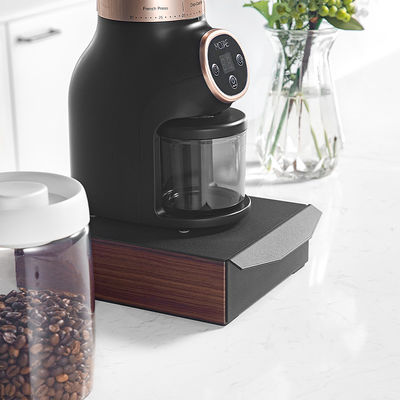 White Modern Design Espresso Coffee Knock Box Armazém de madeira Metal Alumínio Feature