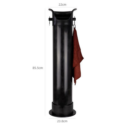 Caixa de café de plástico ABS com utensílios cerâmicos e metálicos