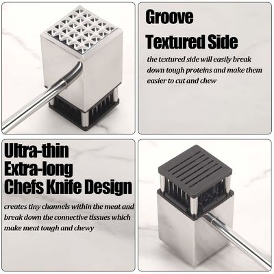 Ultimate Flavor 36-Blade Aço Inoxidável Meat Tenderizer para Garantia de Delicia