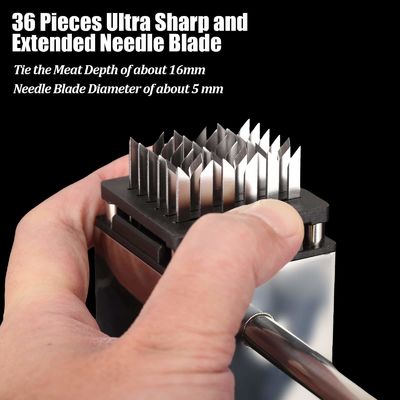 Ultimate Flavor 36-Blade Aço Inoxidável Meat Tenderizer para Garantia de Delicia