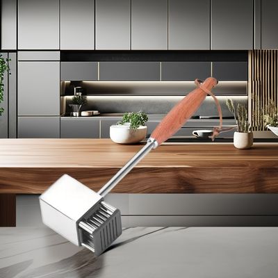 Alimentador de carne manual com 36 lâminas para suavizar bifes na cozinha