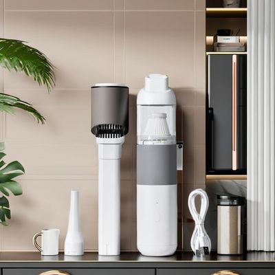 Limpador de café em pó de escritório recarregável e pequeno, ecológico, para limpeza de balcões