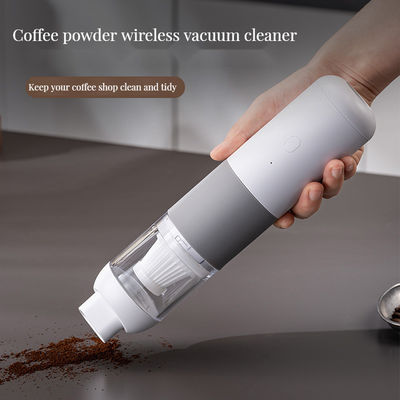 Limpador de café em pó de escritório recarregável e pequeno, ecológico, para limpeza de balcões