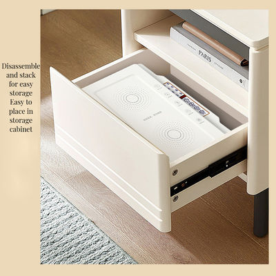 Caixa de aquecimento elétrico dobrável de aquecimento rápido com 10 engrenagens e controle de temperatura inteligente