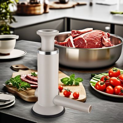 Compacto de plástico Manual Sausage Enema Maker para salsichas caseiras e pratos de frutos do mar