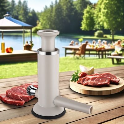 Preparação manual de salsichas de bolinhos de carne de plástico de salsichas de plástico