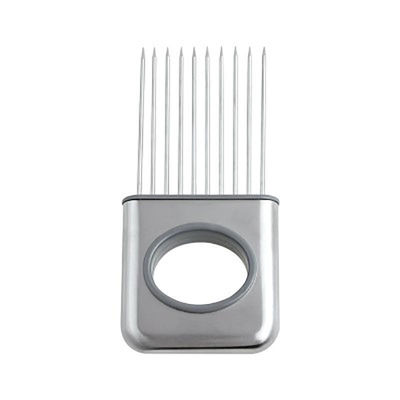 Metal tipo aço inoxidável Tomate Cebola Cortador de Batata com Função de Tenderizador de Carne