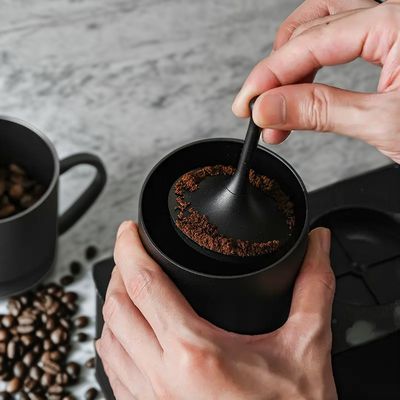 Copo de liga de alumínio unisex para máquina de café estilo de design minimalista personalizar logotipo aceitável