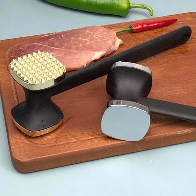 Amplificador de carnes de liga de zinco de dois lados para compras de bifes
