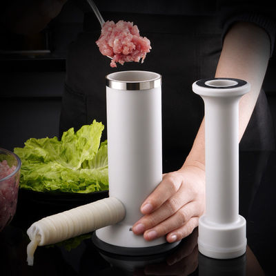 TV Shopping Logotipo personalizado Aceito Salsicha Enema Manual Bolinhos de Carne Camarão