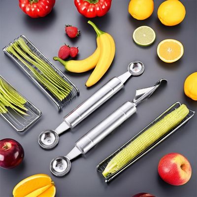 Conjunto de ferramentas de escultura de frutas de aço inoxidável adequado para várias necessidades do cliente